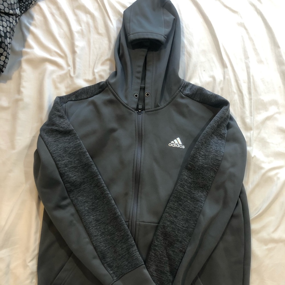 Adidas zip up hoodie